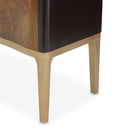 AICO Malibu Crest Sideboard in Crotch Mahogany