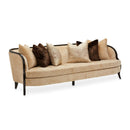 AICO Malibu Crest Sofa in Dark Espresso image