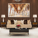 AICO Malibu Crest Sofa in Dark Espresso