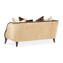 AICO Malibu Crest Loveseat in Dark Espresso