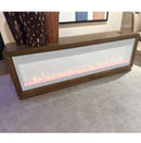 AICO Furniture Portrait Fireplace in Sienna Brown image