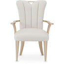 AICO La Rachelle Arm Chair in Medium Champagne (Set of 2)