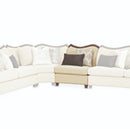 AICO Furniture Chamberi Armless Chair Toast in Warm Cognac image