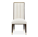 AICO Belmont Place Side Chair (Set of 2) in Espresso