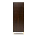 AICO Furniture Penthouse 5 Drawer Chest in Espresso