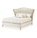 AICO Furniture St.Charles California King Upholstered Bed in Dove Gray image