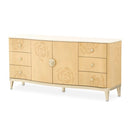 AICO Furniture Camellia Field Dresser in Caramel image