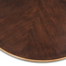 AICO Furniture Camellia Field Cocktail Table in Warm Pecan