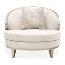 AICO Furniture Camellia Field Matching Chair in Caramel