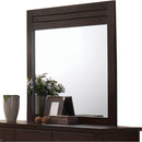 Acme Panang Mirror in Mahogany 23374