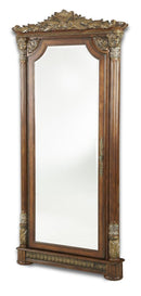 Villa Valencia Accent Wall Mirror in Chestnut