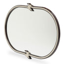 Paris Chic Wall Mirror in Espresso