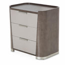 Roxbury Park 3 Drawer Nightstand in Slate