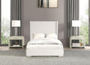 Cadwell E.King, Queen, & Full Bed White, Gray, & Black