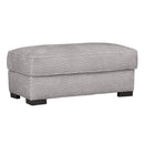 ARDENFOLD Ottoman, Beige & Gray