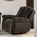 Dionysus Manual Glider Recliner Brown