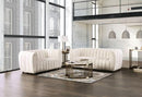 AVERSA Loveseat, Black, Gray, & White