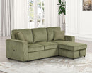 Yves Sectional Green