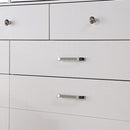 BRACHIUM Cal.King Bed, White