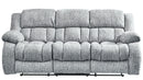 U250 GREY RECLINING SOFA