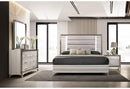 ZAMBRANO WHITE KING BED GROUP