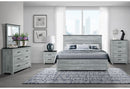 OZARK GREY WASH KING BED GROUP