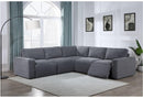 U8177 CHARCOAL PWR SECTIONAL(SOFA)