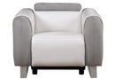 U8520 BLANCHE WHITE/GREY F06 POWER RECLINER