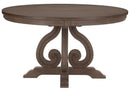 Toulon  Round Dining Table in Dark Pewter 5438-54*