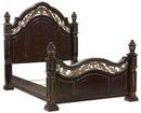 Catalonia Queen Poster Bed in Cherry 1824-1