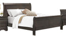 Mayville Queen Sleigh Bed in Gray 2147SG-1