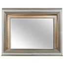 Tamsin Mirror in Silver Grey Metallic 1616-6