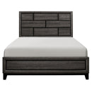 Davi Queen Panel Bed in Gray 1645-1*