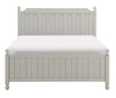 Wellsummer Full Panel Bed in Gray 1803GYF-1*