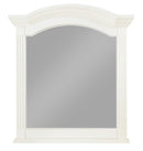 Meghan Mirror in White 2058WH-6