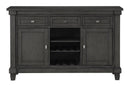Baresford Server in Gray 5674-40