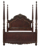 Deryn Park Queen Poster Bed in Cherry 2243-1*