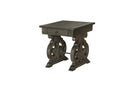 Magnussen Furniture Bellamy Rectangular End Table in Deep Weathered Pine