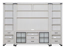 Magnussen Furniture Harper Springs Right Pier in Silo White