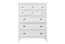 Magnussen Furniture Heron Cove Drawer Chest in Chalk White