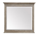 Magnussen Furniture Paxton Place Landscape Mirror in Dovetail Grey