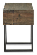 Magnussen Prescott Chairside End Table in Rustic Honey
