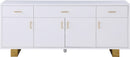 Excel White Lacquer Sideboard/Buffet