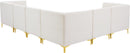 Alina Cream Velvet Modular Sectional