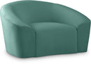Riley Mint Velvet Chair