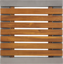 Rio Light Grey Concrete Cement End Table