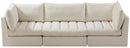 Jacob Cream Velvet Modular Sofa