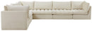 Jacob Cream Velvet Modular Sectional