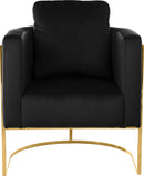 Casa Black Velvet Chair