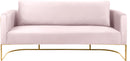 Casa Pink Velvet Sofa